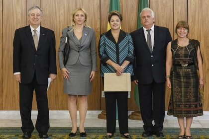 Посланик Валери Йотов връчи акредитивните си писма на президента на Федеративна република Бразилия